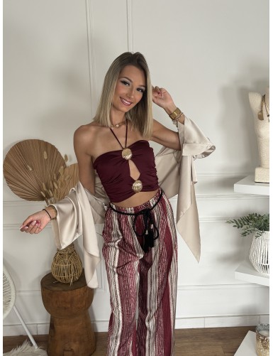 Gilet satiné Diva
