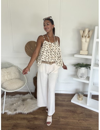 Pantalon large Babeth