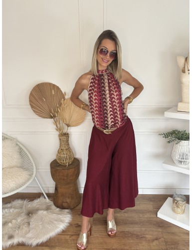 Pantalon large fluide...