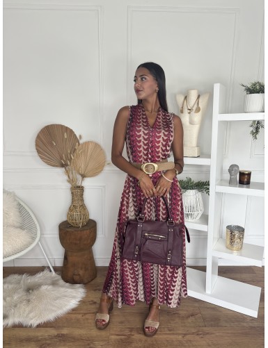 Robe longue imprimé Mila...