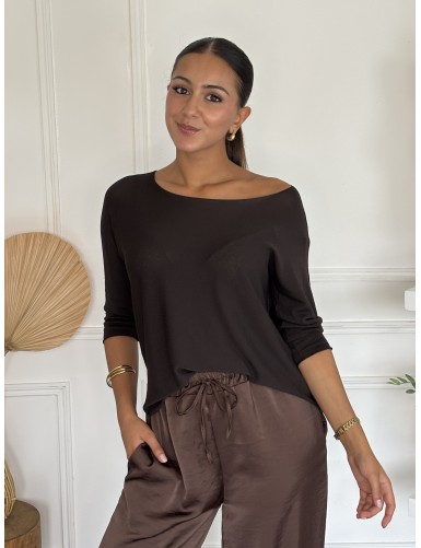 Pull fin choco Manuella