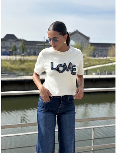 Pull courte manches LOVE Dream