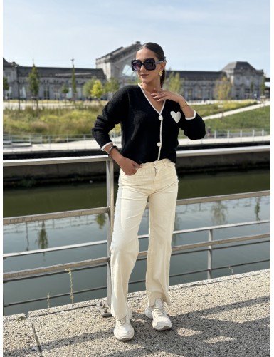 Pantalon en velours côtelé...