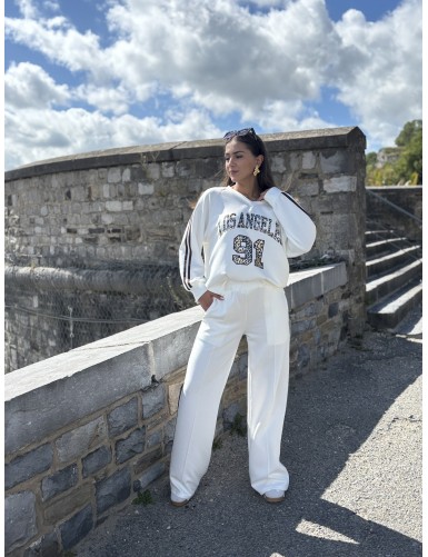 Ensemble casual imprimé...