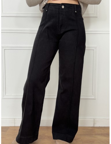 Pantalon coupe large taille...