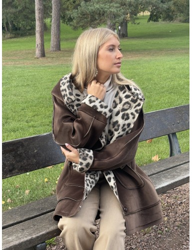 Veste longue et douce...