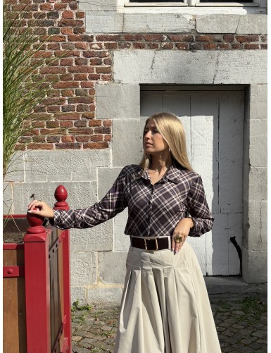 Chemise à carreaux DANIELLA