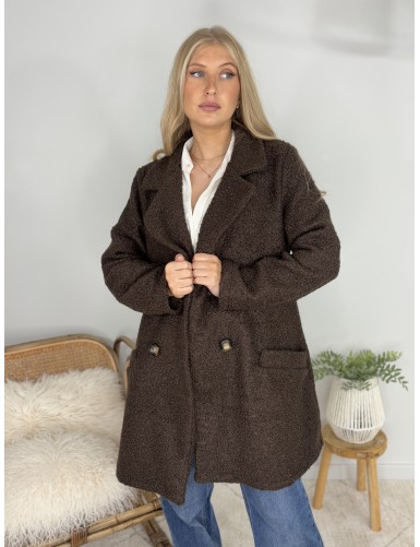 Veste chaude choco Leana