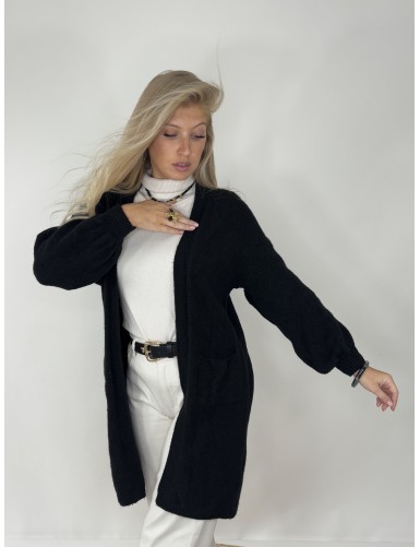 Gilet ouvert manches...