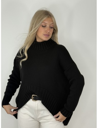 Pull longues manches col...