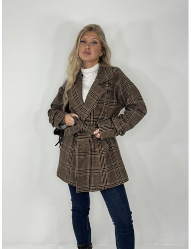 Veste longue chic choco...