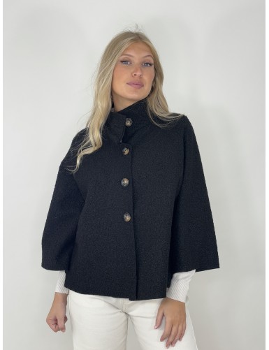 Veste courte noire Lucie