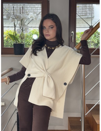 Gilet ouvert sans manche...