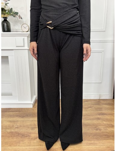 Pantalon ample noir CINDY