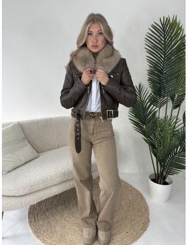 Veste perfecto simili cuir...