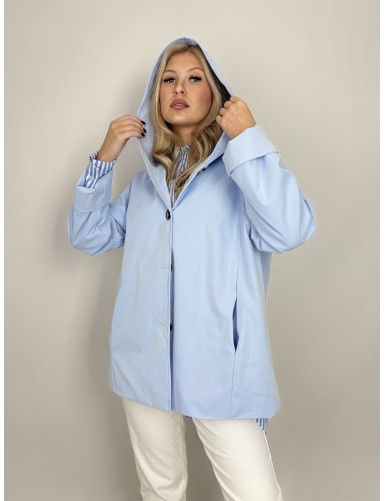 Veste imperméable bleue Laura