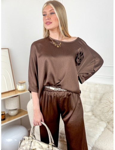 Blouse légère à manches...