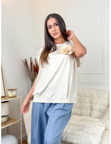 Blouse légère sans manche...