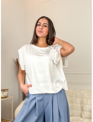 Blouse légère sans manche...