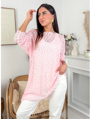 Blouse légère transparente...