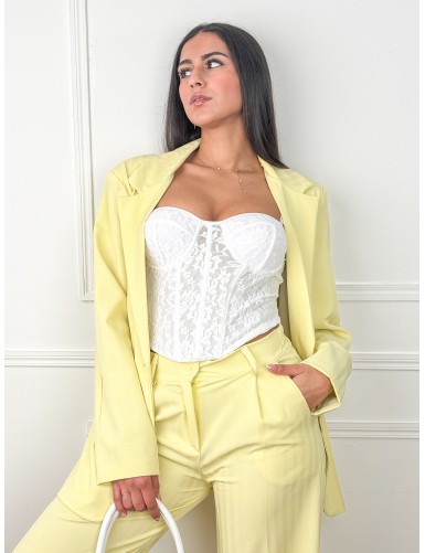 Ensemble costume ligné...